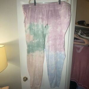 Old Navy Pastel Tie-Dye Joggers
